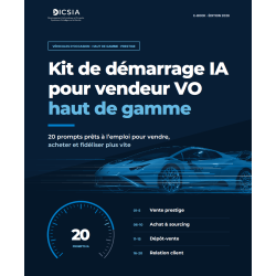 Kit IA Vendeur Automobile Occasion Prestige et Haut de gamme